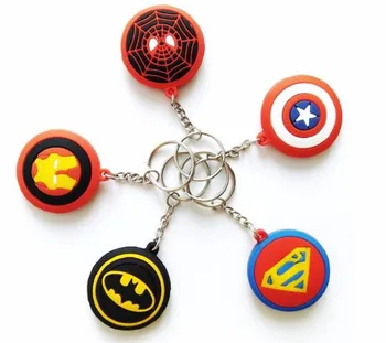 3D Cartoon Figure PVC Marvel Avengers4 Keychain Cute Superhero Batman Spider Man Key Chain movie Iron man endgame figure Kid toy
3D Cartoon Figure PVC Marvel Avengers4 Keychain Cute Superhero Batman Spider Man Key Chain movie Iron man endgame figure Kid toy