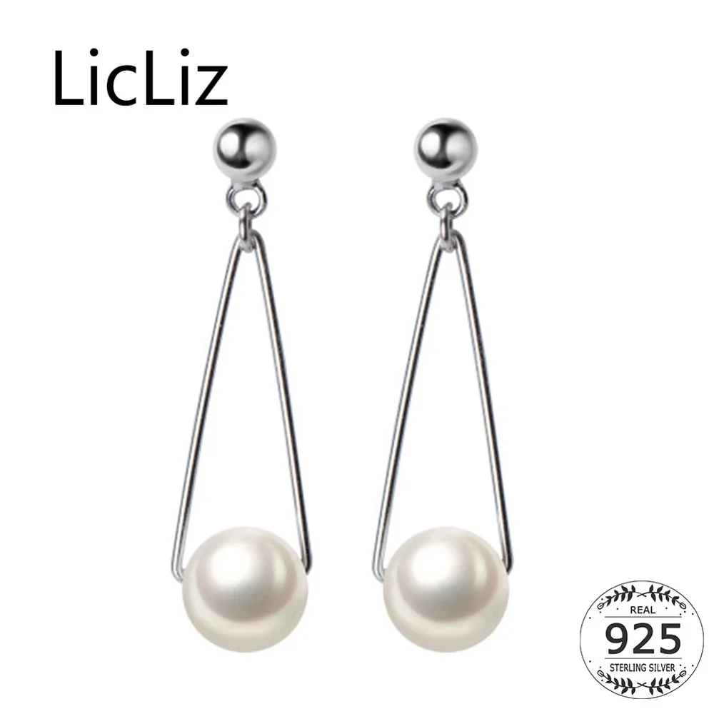 LicLiz New 925 Sterling Silver Drop Earrings for Women 2018 Fashion White Pearl Dangle Earrings White Gold Color Jewelry LE0457
LicLiz New 925 Sterling Silver Drop Earrings for Women 2018 Fashion White Pearl Dangle Earrings White Gold Color Jewelry LE0457