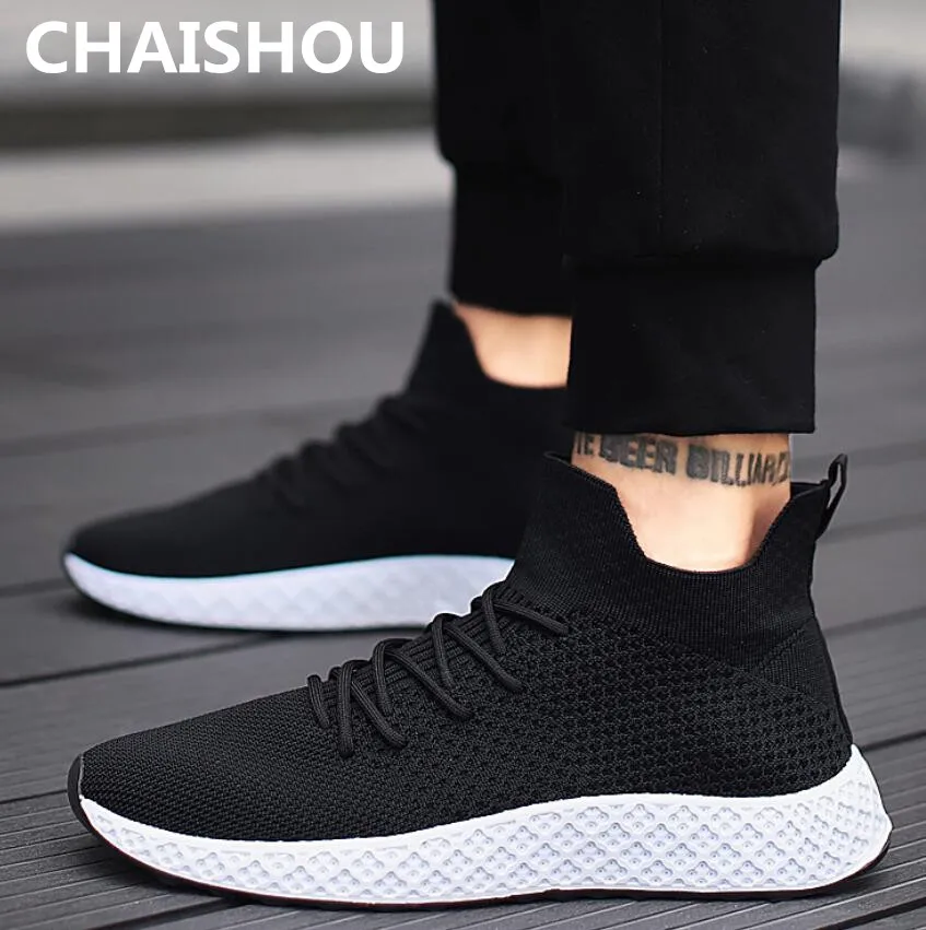 CHAISHOU 2019 Summer New Men Sneakers Male Shoes Black High Quality Comfortable Non-slip Soft Mesh Men Shoes B-102
CHAISHOU 2019 Summer New Men Sneakers Male Shoes Black High Quality Comfortable Non-slip Soft Mesh Men Shoes B-102