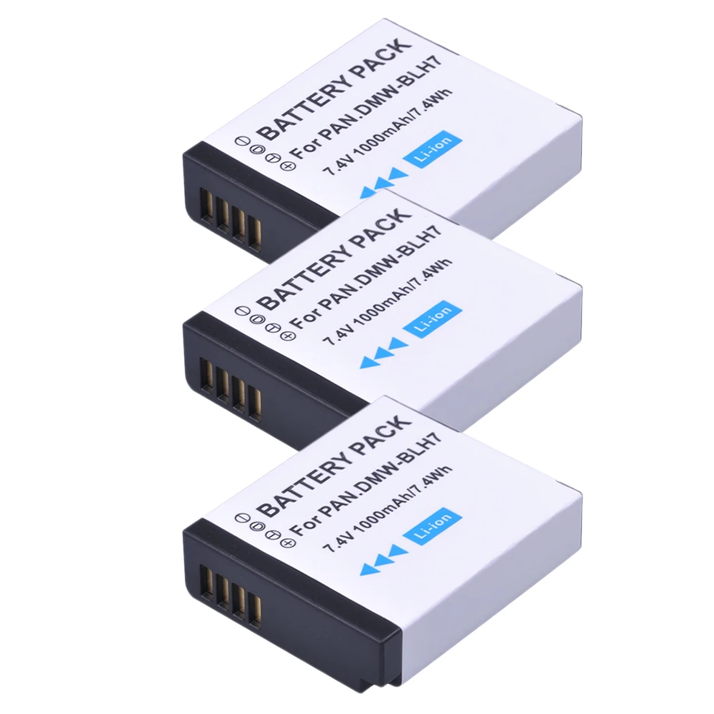 3 шт. x 1000 мАч DMW-BLH7 BLH7 DMW-BLH7PP DMW-BLH7E камера Bateria для Panasonic DMC-GM1, GM1, DMC-GM5, GM5, DMC-GF7, GF7, DMC-GF8, GF8
3 шт. x 1000 мАч DMW-BLH7 BLH7 DMW-BLH7PP DMW-BLH7E камера Bateria для Panasonic DMC-GM1, GM1, DMC-GM5, GM5, DMC-GF7, GF7, DMC-GF8, GF8