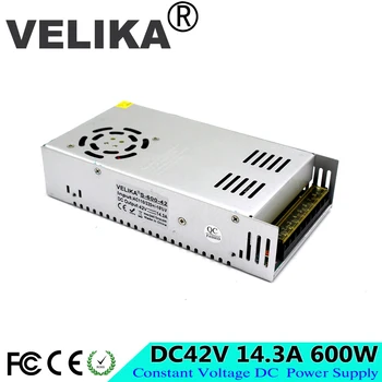 Best quality 42V 14.3A 600W Switching Power Supply Driver for CNC Stepper CCTV camera LED Strip AC 110 220V Input to DC 42V SMPS
Best quality 42V 14.3A 600W Switching Power Supply Driver for CNC Stepper CCTV camera LED Strip AC 110 220V Input to DC 42V SMPS