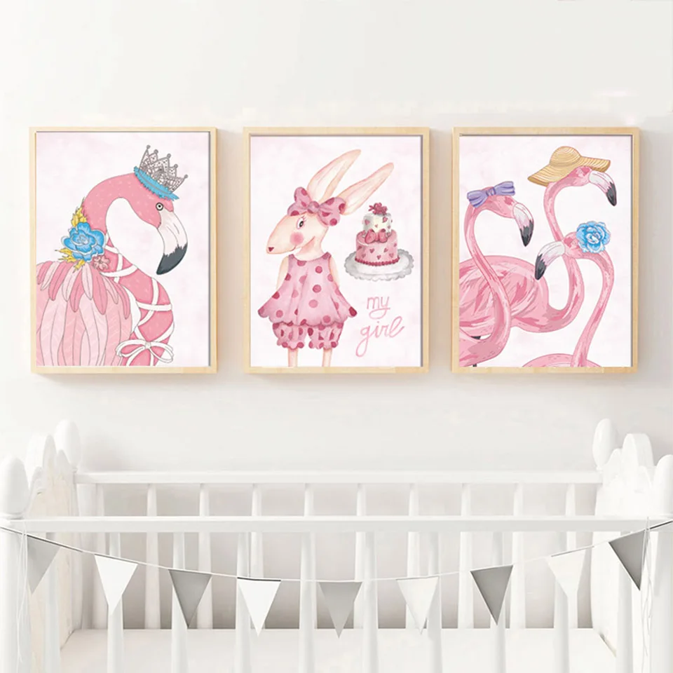 TAAWAA-Cartoon-Mermaid-Animal-Canvas-Wall-Art-Nursery-Painting-Poster-and-Print-Nordic-Decorative-Picture-For (1)