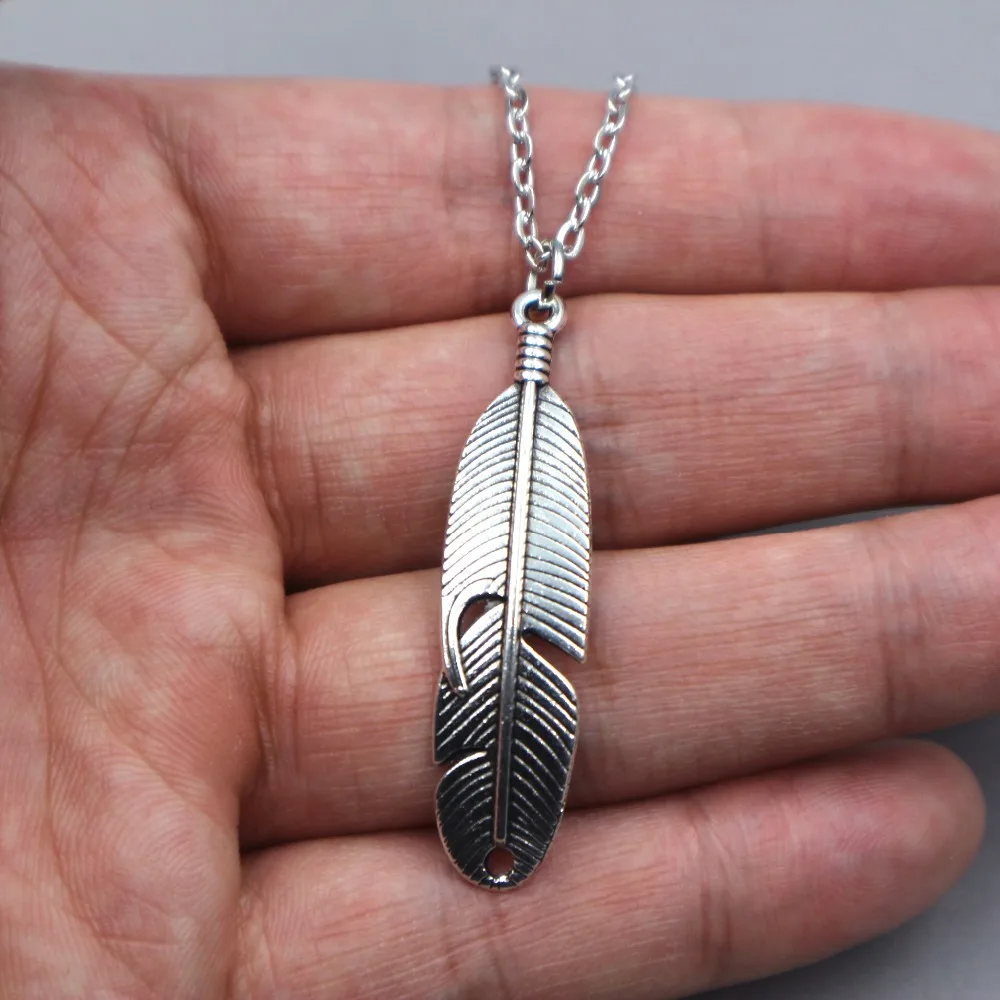 1pcs feather Pendant Necklace Jewelry Handmade chain Necklace Gift For Women Dropship Products
1pcs feather Pendant Necklace Jewelry Handmade chain Necklace Gift For Women Dropship Products
