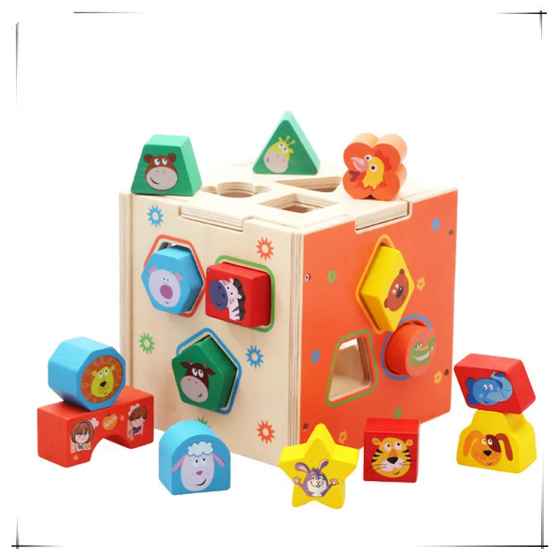 Shape Pairing Cartoon Characters Animal Intelligence Box Child Puzzle Baby 1-2-3 Years Old Disassembly Toy
Shape Pairing Cartoon Characters Animal Intelligence Box Child Puzzle Baby 1-2-3 Years Old Disassembly Toy