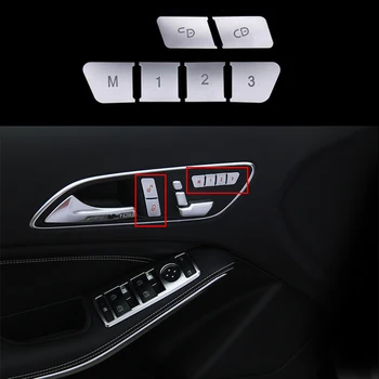 6x Seat Adjust Memory Button Cover Trim For Mercedes-Benz A Class 13-16 & B Class 12-16 & CLA Class 13-16 & GLA Class 14-16
6x Seat Adjust Memory Button Cover Trim For Mercedes-Benz A Class 13-16 & B Class 12-16 & CLA Class 13-16 & GLA Class 14-16