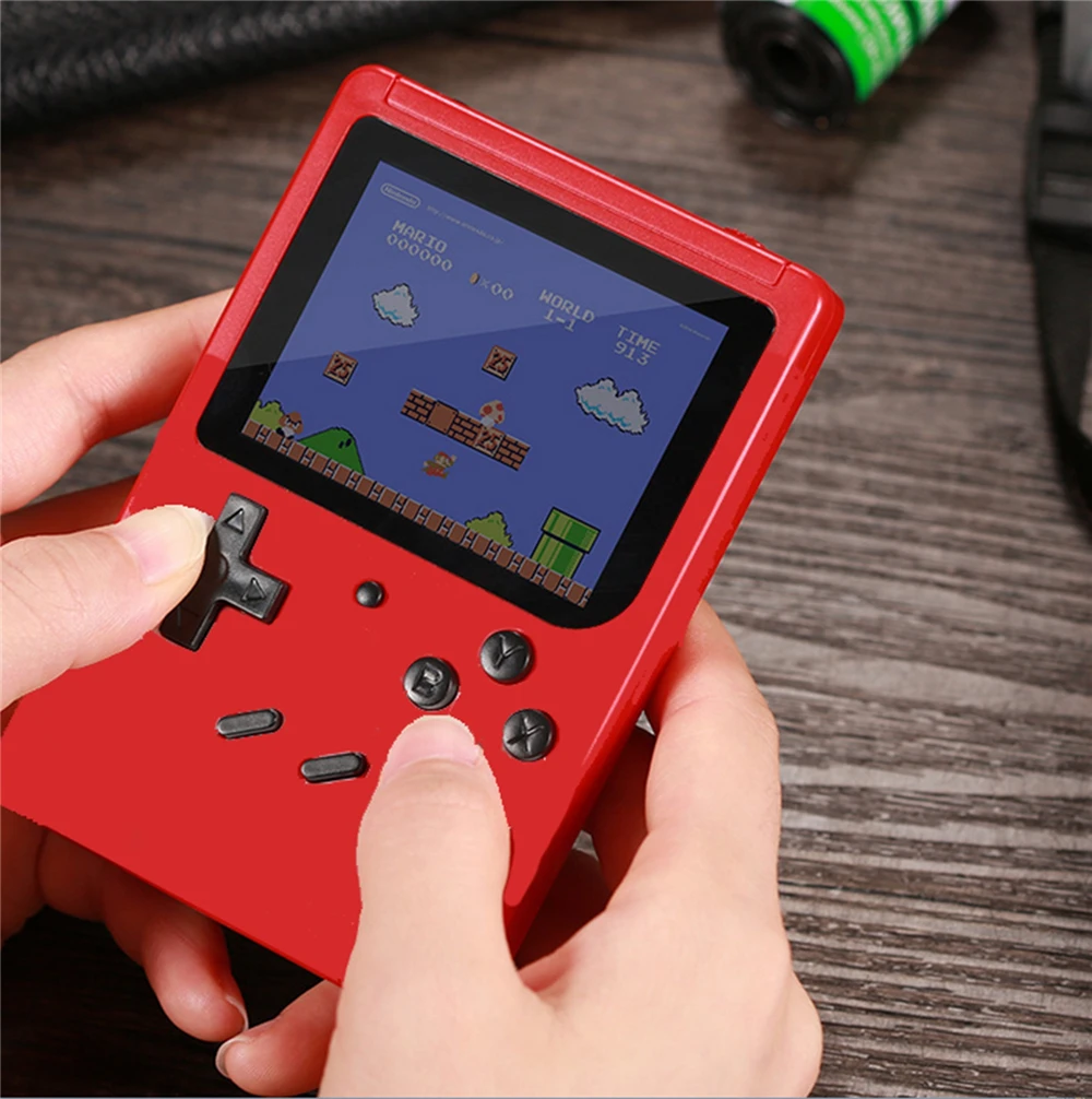 Classic Handheld Game Console Players Electronic Gamepad Inch 3.0 TFT LCD 8 bit Built in 400 in 1 TV AV OUT For Child BOY Gift
Classic Handheld Game Console Players Electronic Gamepad Inch 3.0 TFT LCD 8 bit Built in 400 in 1 TV AV OUT For Child BOY Gift