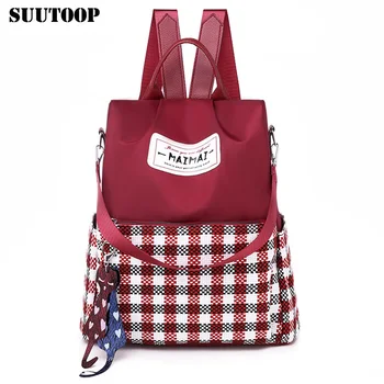 2019 New Women Oxford Plaid Anti-theft Backpack Fashion Female School Bag Pack Teenager Schoolbags kitty Kawaii Travel Backpack
2019 New Women Oxford Plaid Anti-theft Backpack Fashion Female School Bag Pack Teenager Schoolbags kitty Kawaii Travel Backpack