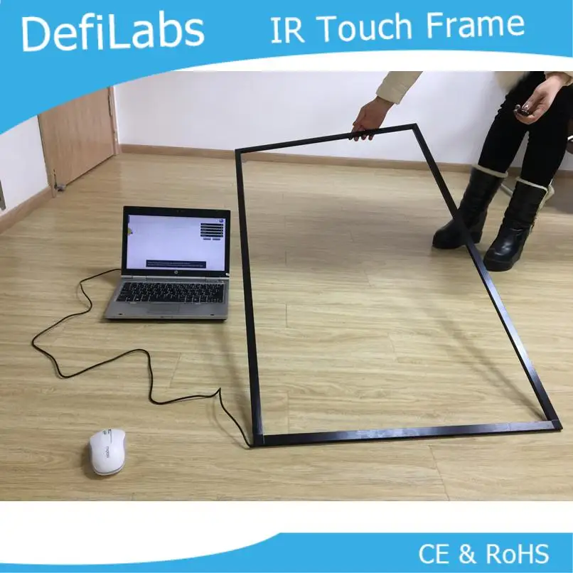 DefiLabs NEW! Ships Free! 55" USB IR Multi Touch Frame Kit with 2 Points / Integration Kit
DefiLabs NEW! Ships Free! 55" USB IR Multi Touch Frame Kit with 2 Points / Integration Kit