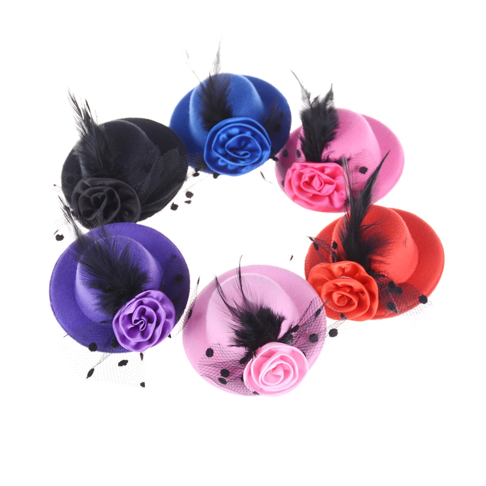 New high quality fashion Party Small Fur Hat Flower Yarn Hairpins Kids Children Accessories Party Hair Clip
New high quality fashion Party Small Fur Hat Flower Yarn Hairpins Kids Children Accessories Party Hair Clip