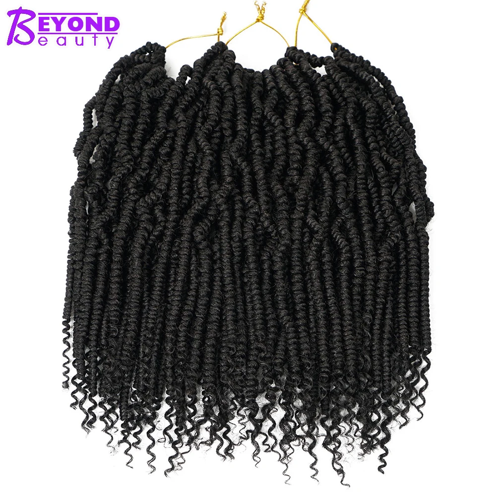Short Ombre Brown Passion Twist Crotchet Hair Extensions 24Roots Spring Twist Crochet Synthetic Braids
Short Ombre Brown Passion Twist Crotchet Hair Extensions 24Roots Spring Twist Crochet Synthetic Braids