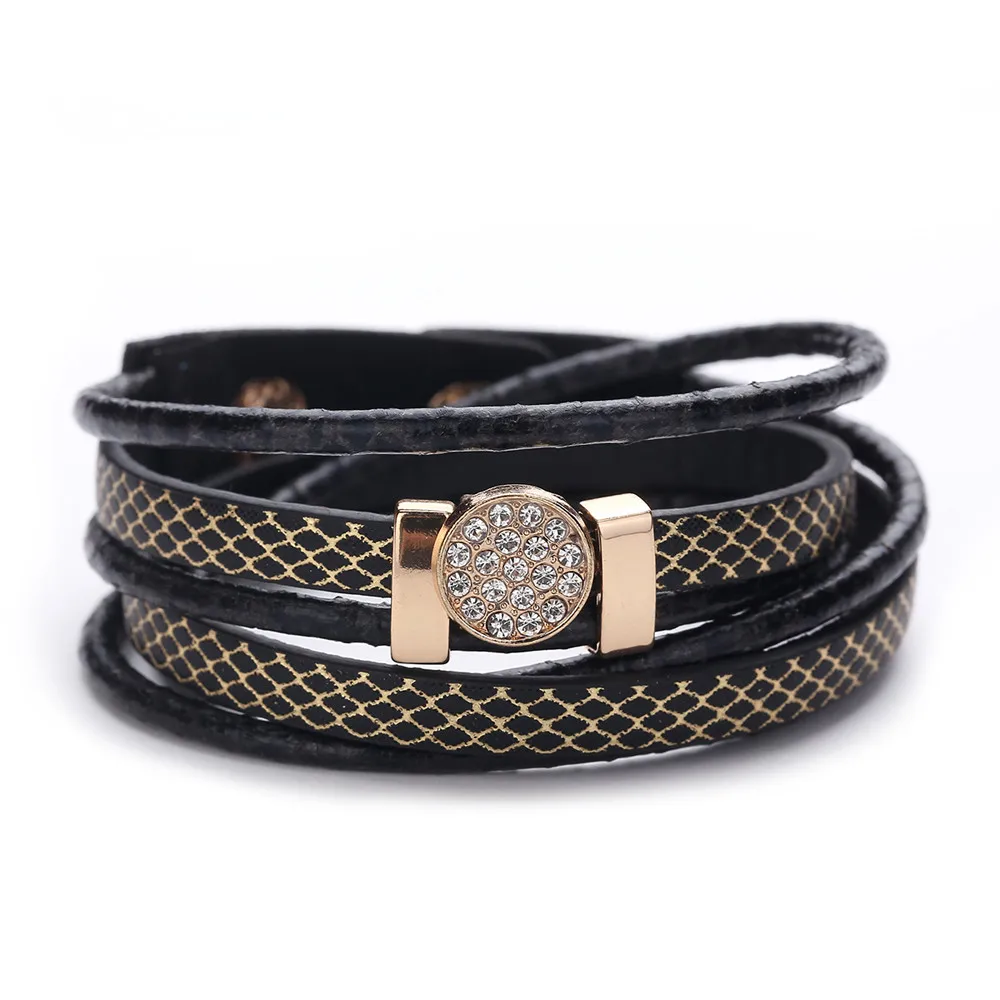 Hot leather bracelet ladies high quality woven handmade rope winding casual bracelet bracelet gift Brazalete Mujer@50
Hot leather bracelet ladies high quality woven handmade rope winding casual bracelet bracelet gift Brazalete Mujer@50