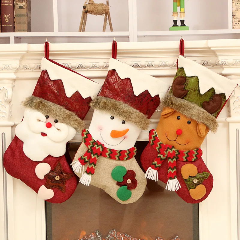 Creative Christmas decorations Santa sacks snowman elk gift bag hot Christmas tree decorations scene layout window pendant-66998
Creative Christmas decorations Santa sacks snowman elk gift bag hot Christmas tree decorations scene layout window pendant-66998