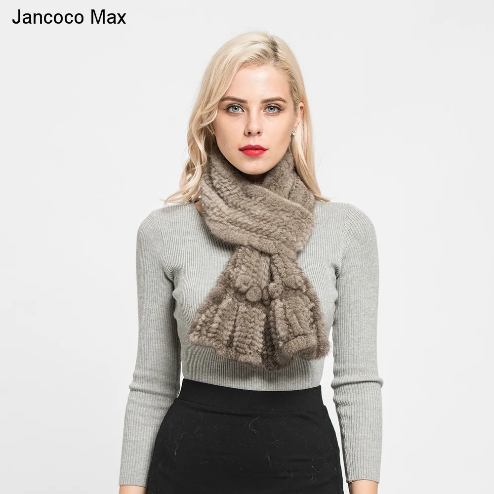 Real Mink Fur Knitted Scarf Women's Fashion Style Top Quality Fur Shawl Winter Warm New S7126
Real Mink Fur Knitted Scarf Women's Fashion Style Top Quality Fur Shawl Winter Warm New S7126