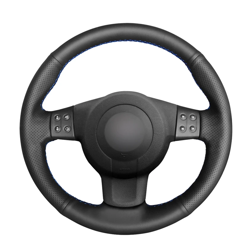 Hand-stitched Black PU Artificial Leather Car Steering Wheel Cover for Seat Leon (Mk2) 2006-2008 Ibiza (6L) 2007
Hand-stitched Black PU Artificial Leather Car Steering Wheel Cover for Seat Leon (Mk2) 2006-2008 Ibiza (6L) 2007