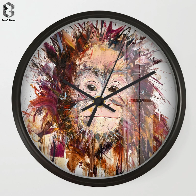 Chic Art Wall Clock Cartoon Monkey For Kids Room Wall Decor, Nursery Decorative Mute Quartz Clocks Saat Home Decoration
Chic Art Wall Clock Cartoon Monkey For Kids Room Wall Decor, Nursery Decorative Mute Quartz Clocks Saat Home Decoration