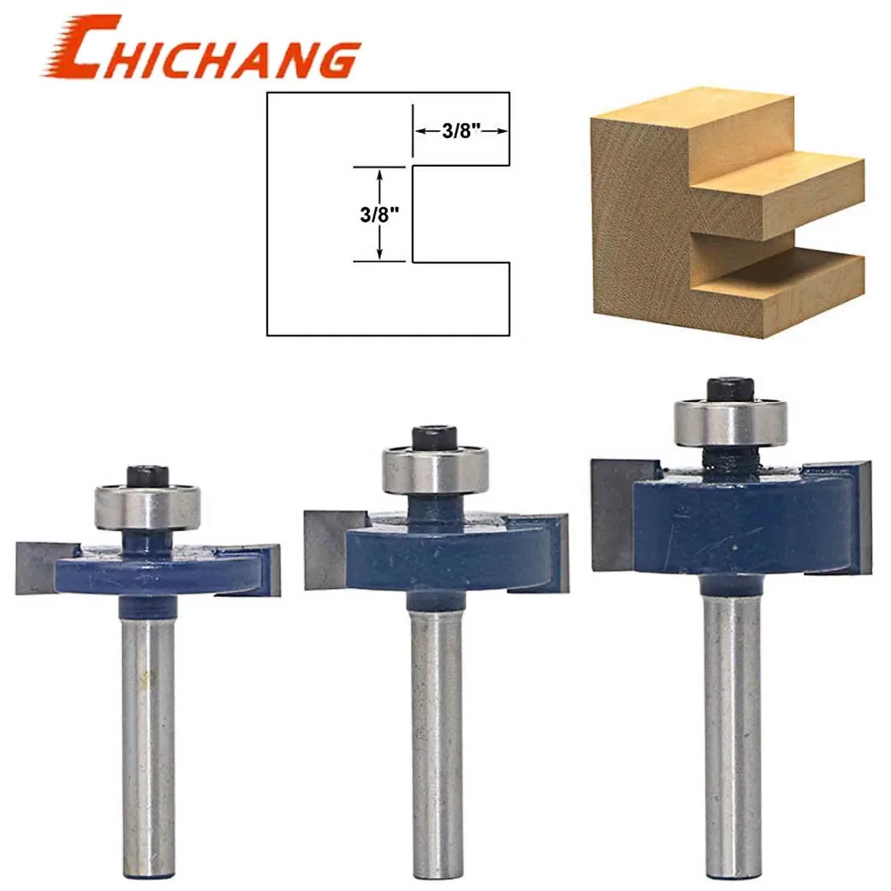 1pc 1/4'' Shank T type bearings wood milling cutter Industrial Grade Rabbeting Bit woodworking tool router bits for wood
1pc 1/4'' Shank T type bearings wood milling cutter Industrial Grade Rabbeting Bit woodworking tool router bits for wood