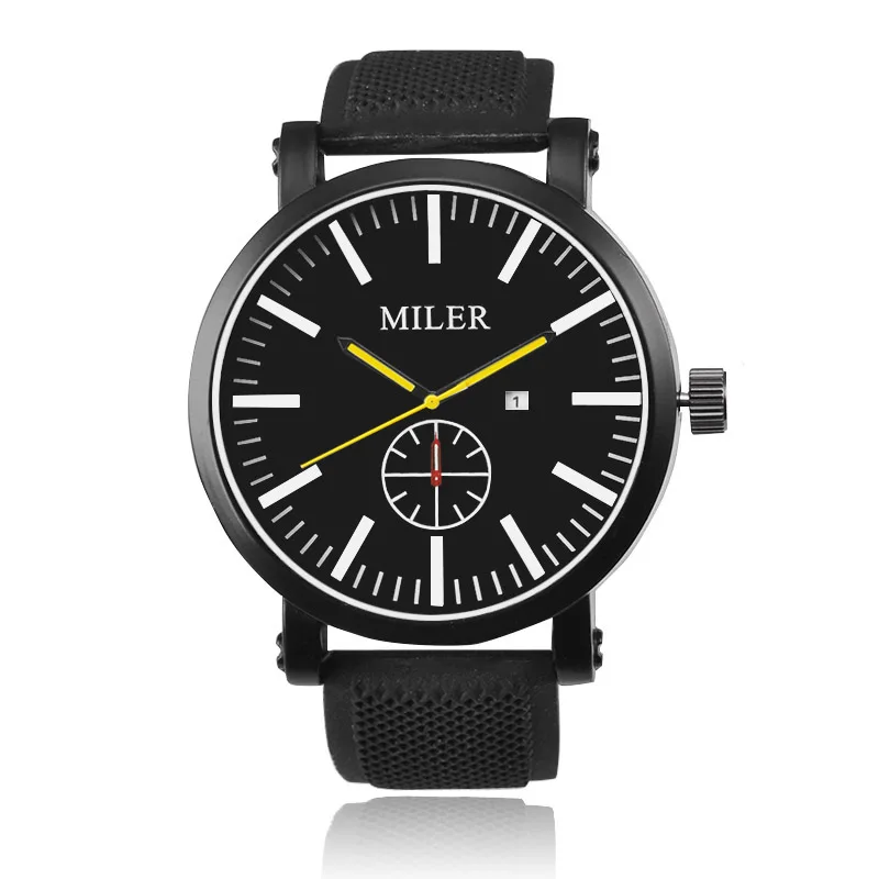 

MILER Luxury Brand Wrist Watch Auto Date Fashion Sport Watches Men's Watch Men Watch Clock saat reloj hombre erkek kol saati
