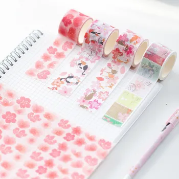 1 Pcs Cute Flowers Sakura Shiba Cat Washi Tape DIY Scrapbooking Sticker Label Masking Tape School Office Supply Gift Stationery
1 Pcs Cute Flowers Sakura Shiba Cat Washi Tape DIY Scrapbooking Sticker Label Masking Tape School Office Supply Gift Stationery