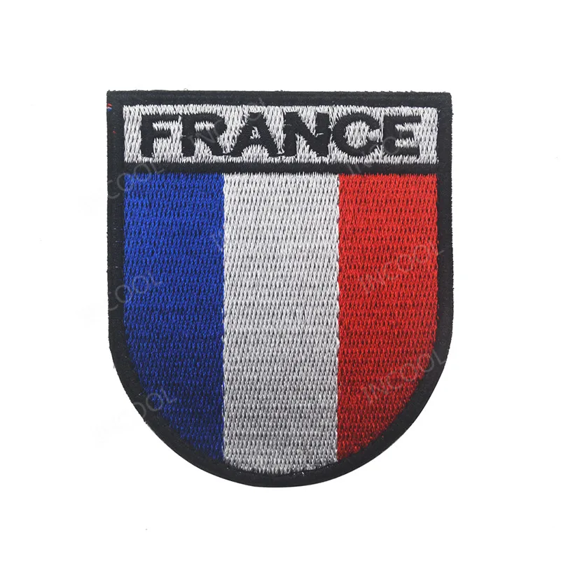 Embroidery Patch France French Flag Shield Tactical Military Morale Patches Emblem Appliques Armband Shoulder Embroidered Badges
Embroidery Patch France French Flag Shield Tactical Military Morale Patches Emblem Appliques Armband Shoulder Embroidered Badges