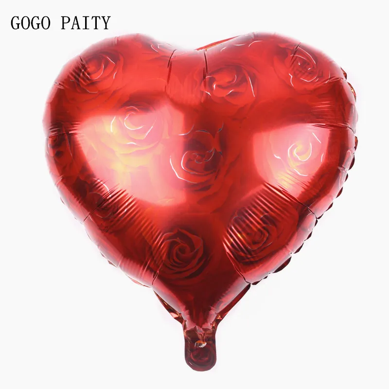 GOGO PAITY The new new18-inch heart-shaped roses decorated birthday balloons holiday party balloons wholesale children's toys
GOGO PAITY The new new18-inch heart-shaped roses decorated birthday balloons holiday party balloons wholesale children's toys