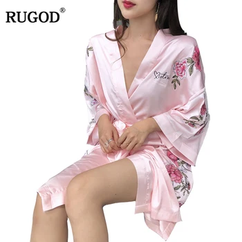 RUGOD 2018 Summer Dress Silk Robe Women's Dress Sexy Floral Embroidery Bathrobe For Women Sleep Lingerie Night Bathrobes
RUGOD 2018 Summer Dress Silk Robe Women's Dress Sexy Floral Embroidery Bathrobe For Women Sleep Lingerie Night Bathrobes