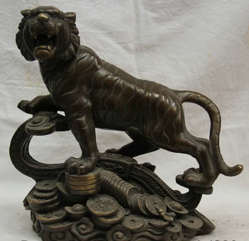 song voge gem S2192 9 " Chinese Bronze Folk money coin Yuan Bao Zodiac Year Tiger Statue Feng Shui
song voge gem S2192 9 " Chinese Bronze Folk money coin Yuan Bao Zodiac Year Tiger Statue Feng Shui