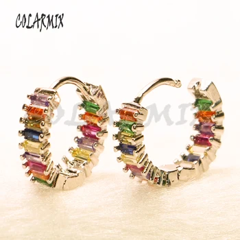 4 Pairs Tiny Round stud earrings circle earrings pave colorful rainbow zircon earrings gift for lady Round circle earrings 5429
4 Pairs Tiny Round stud earrings circle earrings pave colorful rainbow zircon earrings gift for lady Round circle earrings 5429