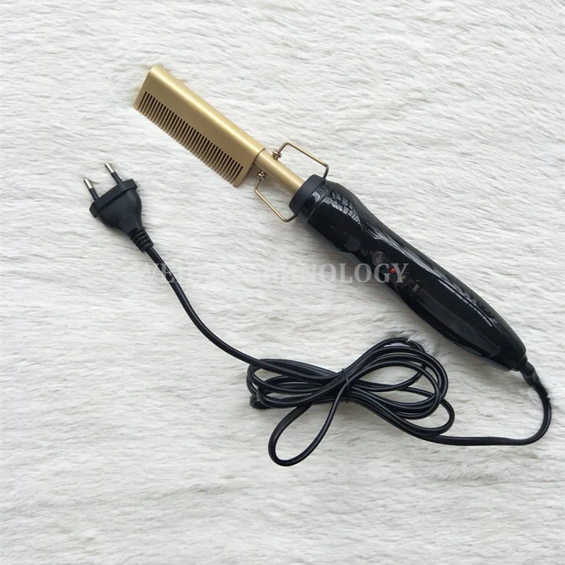 Electric Comb Straightener wand Hair Curling Irons Hot Straightening Electric Comb Titanium Alloy hair curler Comb Hair Care YJ4
Electric Comb Straightener wand Hair Curling Irons Hot Straightening Electric Comb Titanium Alloy hair curler Comb Hair Care YJ4