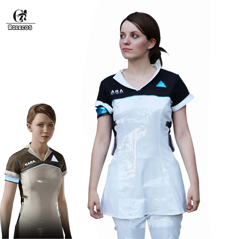 ROLECO Detroit Become Human Cosplay Costume Kara Cosplay Costume For Women Dress Pants Halloween Uniform Game Detroit
ROLECO Detroit Become Human Cosplay Costume Kara Cosplay Costume For Women Dress Pants Halloween Uniform Game Detroit