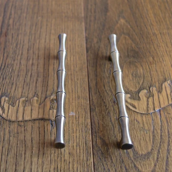 128mm Zinc alloy Kitchen Furniture Door handle Vintage Brass Cabinet Knob Cupboard Wardrobe Drawer Pull Handle Bamboo shape
128mm Zinc alloy Kitchen Furniture Door handle Vintage Brass Cabinet Knob Cupboard Wardrobe Drawer Pull Handle Bamboo shape