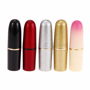 2pcs Lipstick Tubes ABS Black Red Silver Gold Peach shape DIY Beauty Refillable Cosmetic empty containers 7.6cm Portable Lip
2pcs Lipstick Tubes ABS Black Red Silver Gold Peach shape DIY Beauty Refillable Cosmetic empty containers 7.6cm Portable Lip