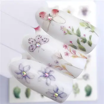 YWK 1 PC Grass / Flower Vine / Butterfly / Flower Beauty Water Transfer Stamping Nail Art Tips Nail Decor Manicure Decal
YWK 1 PC Grass / Flower Vine / Butterfly / Flower Beauty Water Transfer Stamping Nail Art Tips Nail Decor Manicure Decal