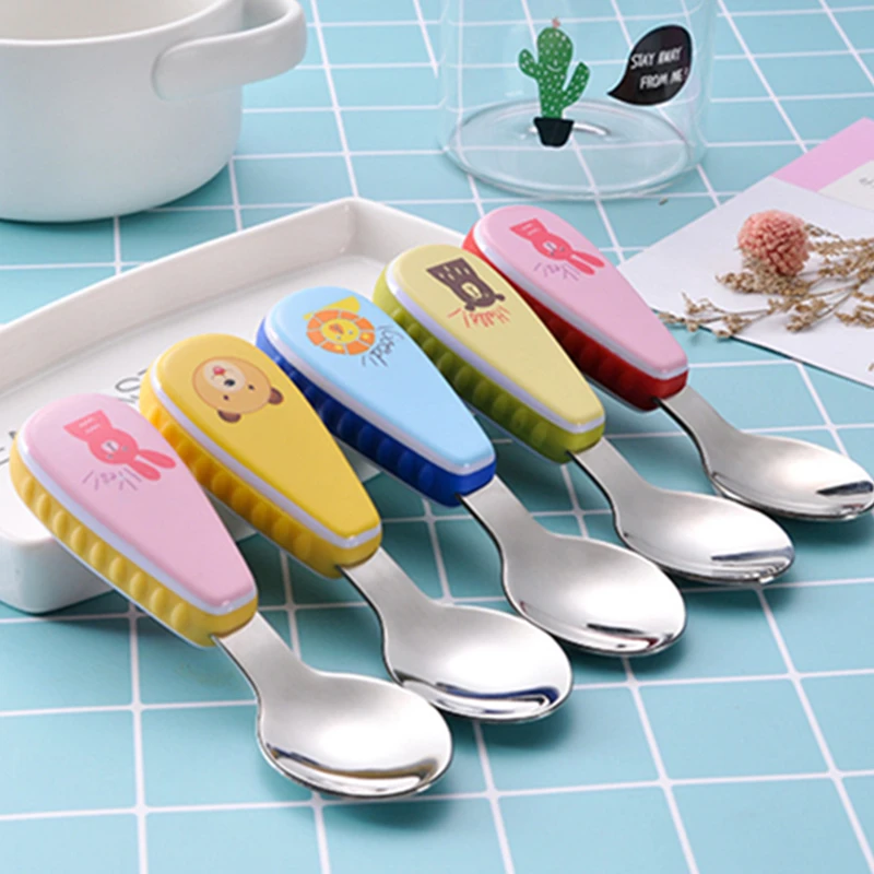 Baby Fork and Spoon Set Stainless Steel Cartoon Travel Cutlery with Box Portable Tableware Baby Feeding Dinner Set Dishes
Baby Fork and Spoon Set Stainless Steel Cartoon Travel Cutlery with Box Portable Tableware Baby Feeding Dinner Set Dishes