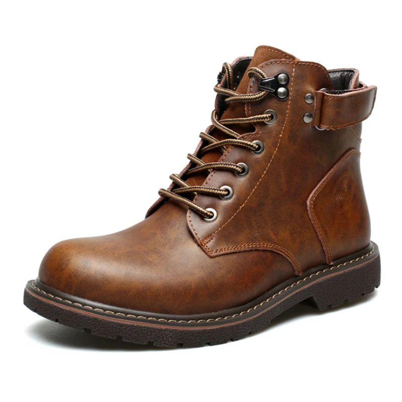 Fashion High Quality Men Boots Spring Autumn Winter Casual Men Martin Snow Boots Ankle Boots Working Boot 
Fashion High Quality Men Boots Spring Autumn Winter Casual Men Martin Snow Boots Ankle Boots Working Boot