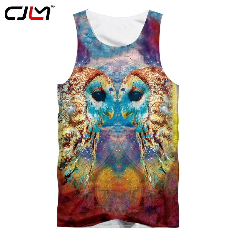 CJLM 2019 Factory Direct Supply Original Sample Design 3D Colored Owl Print Tank Top Oversized Vest Wholesale
CJLM 2019 Factory Direct Supply Original Sample Design 3D Colored Owl Print Tank Top Oversized Vest Wholesale