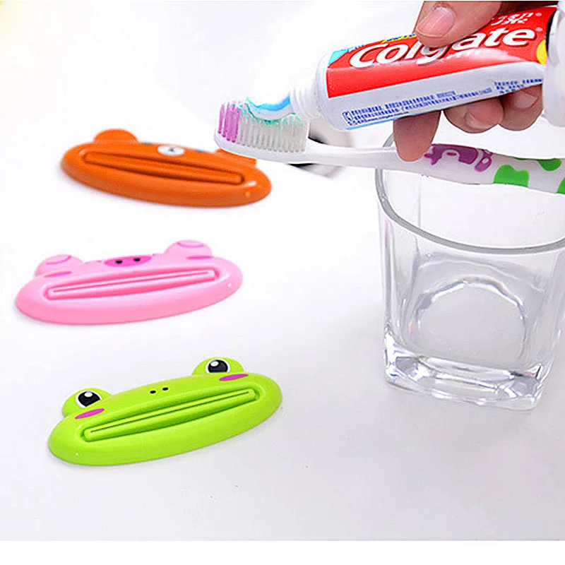 Toothpaste Squeezers Multi-Function Automatic Cute Cartoon Dispenser Facial Cleanser Extruders for bathroom accessories supply 
Toothpaste Squeezers Multi-Function Automatic Cute Cartoon Dispenser Facial Cleanser Extruders for bathroom accessories supply