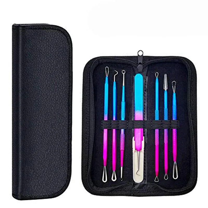 AiceBeu Stainless Steel Rainbow 7Pcs/set Acne Blemish Remover Cleaner Needle Pimple Spot Extractor Makeup Facial Face Tools
AiceBeu Stainless Steel Rainbow 7Pcs/set Acne Blemish Remover Cleaner Needle Pimple Spot Extractor Makeup Facial Face Tools
