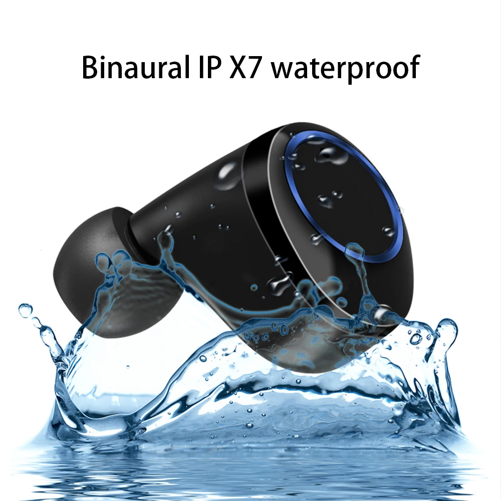 IPX 7 Touch Control Earbuds for Xiaomi 5.0 TWS Wireless Headphone Bluetooth Stereo Touch Control Sport Earphone with Charger Box
IPX 7 Touch Control Earbuds for Xiaomi 5.0 TWS Wireless Headphone Bluetooth Stereo Touch Control Sport Earphone with Charger Box