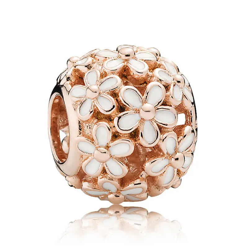 Authentic 925 Sterling Silver Bead Charm Rose Openwork Enamel Darling Daisy Meadow Beads Fit Pandora Bracelet Bangle Diy Jewelry
Authentic 925 Sterling Silver Bead Charm Rose Openwork Enamel Darling Daisy Meadow Beads Fit Pandora Bracelet Bangle Diy Jewelry
