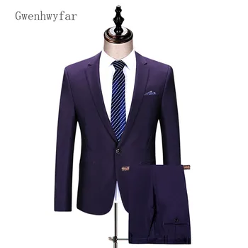 2018 New Luxury Jacket And Pants 2Pcs Mens Dark Purple Suits Classic Prom Wedding Business Slim Fit Party Suit Men Groom Tuxedos
2018 New Luxury Jacket And Pants 2Pcs Mens Dark Purple Suits Classic Prom Wedding Business Slim Fit Party Suit Men Groom Tuxedos
