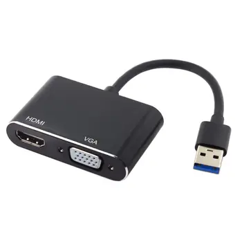 Chenyang hdmi usb cable USB 3.0 & 2.0 to HDMI & VGA HDTV Adapter Cable External Graphics Card for Windows Laptop 10pcs/lot
Chenyang hdmi usb cable USB 3.0 & 2.0 to HDMI & VGA HDTV Adapter Cable External Graphics Card for Windows Laptop 10pcs/lot