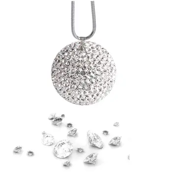 Auto Accessorie Ling Car Decor Crystal Ball Car Rear View Mirror Charm Rhinestone Hanging Ornament For Car Car Decoration
Auto Accessorie Ling Car Decor Crystal Ball Car Rear View Mirror Charm Rhinestone Hanging Ornament For Car Car Decoration