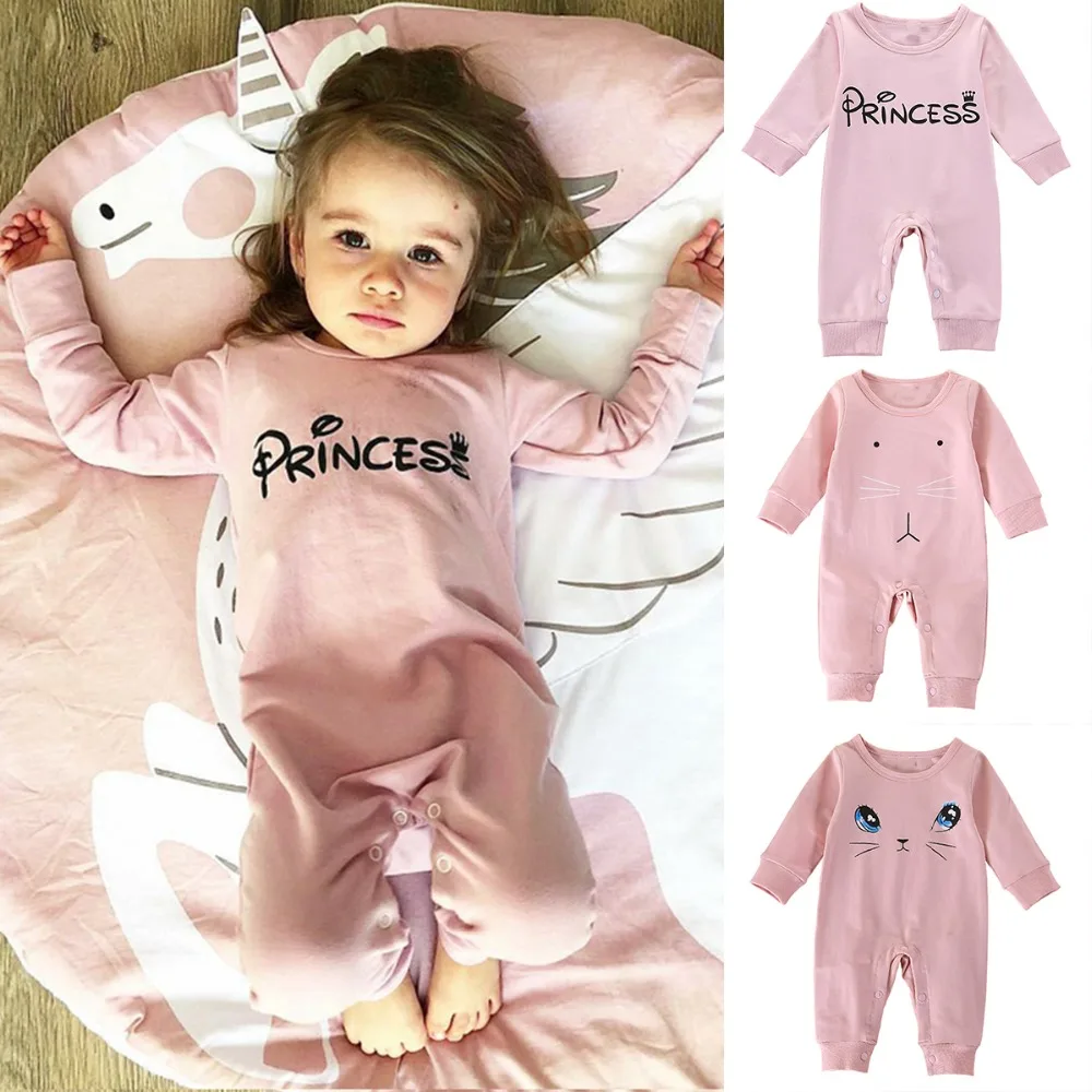 Pusekyb Spring Autumn Baby Customes Newborn Kid Baby Boys Girls Pink Cotton romper Soft Jumpsuit Clothes Outfits 0-24M
Pusekyb Spring Autumn Baby Customes Newborn Kid Baby Boys Girls Pink Cotton romper Soft Jumpsuit Clothes Outfits 0-24M