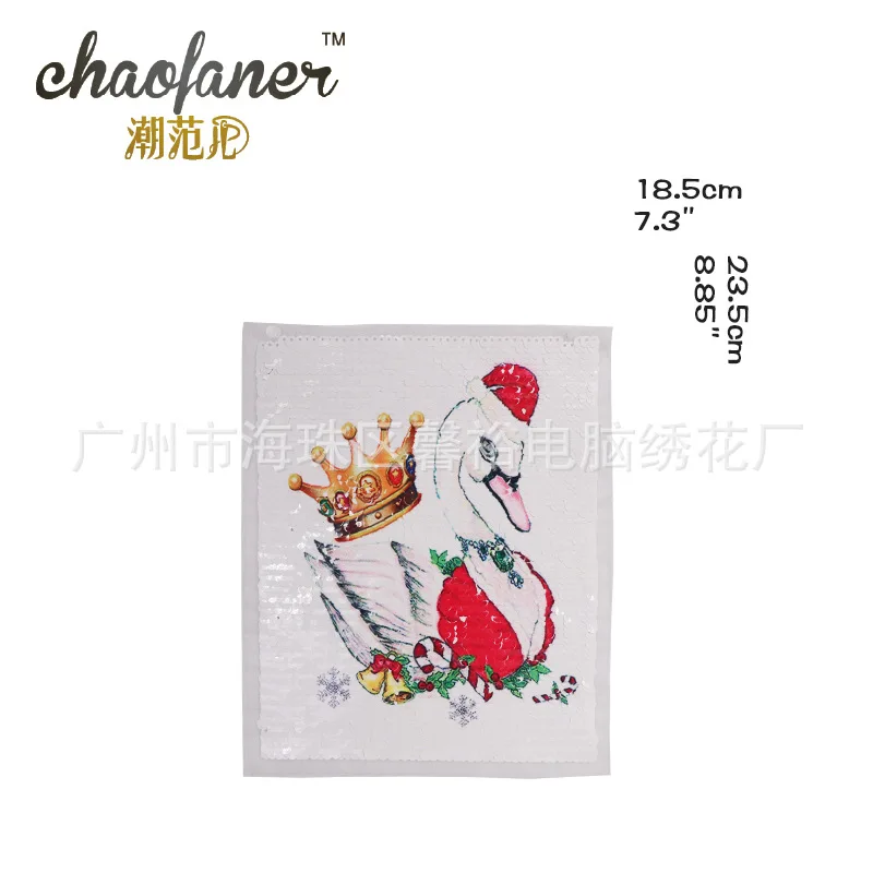 10pcs/lot 3D Sequined Animal Embroidery Patches Peacock Swan Printed Cloth DIY Clothing Bag Decoration
10pcs/lot 3D Sequined Animal Embroidery Patches Peacock Swan Printed Cloth DIY Clothing Bag Decoration