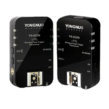 

Yongnuo YN-622N YN 622 Wireless I TTL ITTL HSS 1/8000S Flash Trigger 2 Transceivers for Nikon DSLR