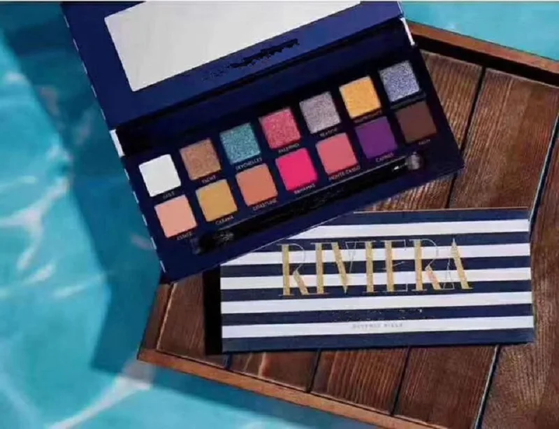 2019 Beautiful Eye Makeup RIVIERA Collection 14 Color Shades Eyeshadow Palette With Brush
2019 Beautiful Eye Makeup RIVIERA Collection 14 Color Shades Eyeshadow Palette With Brush