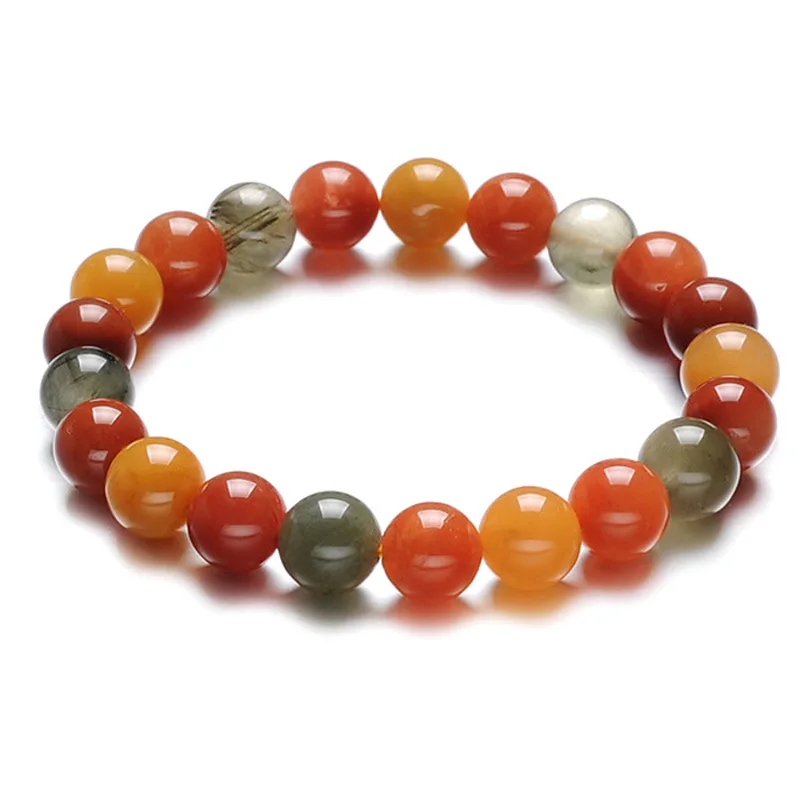 Meajoe Trendy Natural Colored Crystal Bead Bracelet Charm Round Chain Beads Fulushou bracelets Jewelry For Women Gift
Meajoe Trendy Natural Colored Crystal Bead Bracelet Charm Round Chain Beads Fulushou bracelets Jewelry For Women Gift