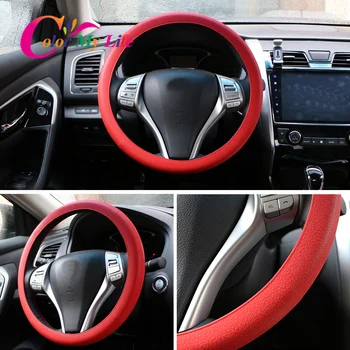 Silicone Car Steering Wheel Cover for Volkswagen VW Golf 4 5 6 Mk5 Passat B6 Jetta 5 Mk5 Tiguan Polo Accessories Steering Covers
Silicone Car Steering Wheel Cover for Volkswagen VW Golf 4 5 6 Mk5 Passat B6 Jetta 5 Mk5 Tiguan Polo Accessories Steering Covers