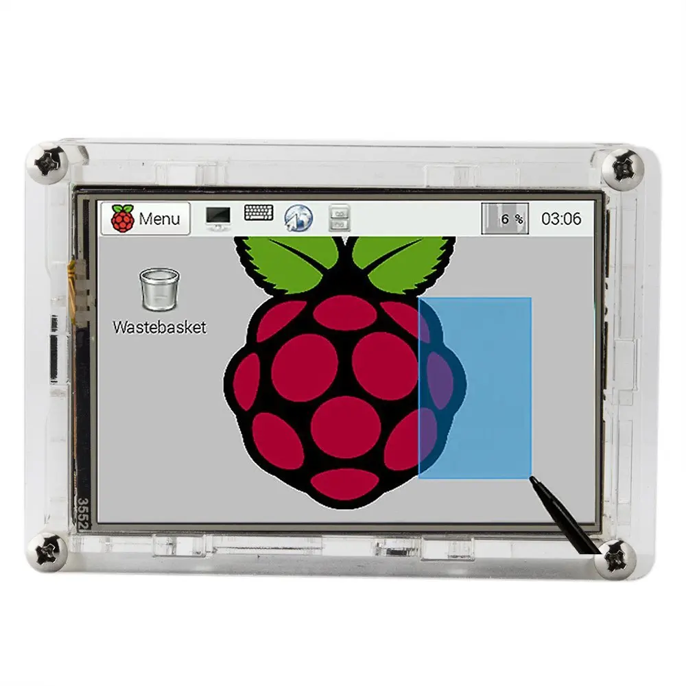 Новый Оригинальный 3 5 дюймовый ЖК дисплей TFT с сенсорным экраном для Raspberry Pi 2/Raspberry