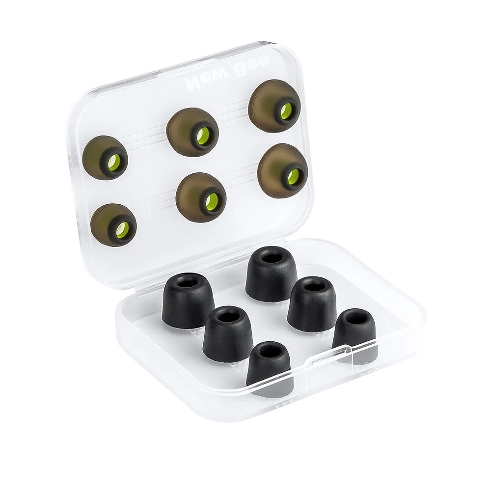 12pcs Ear Pads Replacement Noise Isolating 3 pairs Memory Foam tips 3 pairs Silicone Earbuds Ear Pads for Headphone Earphone 
12pcs Ear Pads Replacement Noise Isolating 3 pairs Memory Foam tips 3 pairs Silicone Earbuds Ear Pads for Headphone Earphone